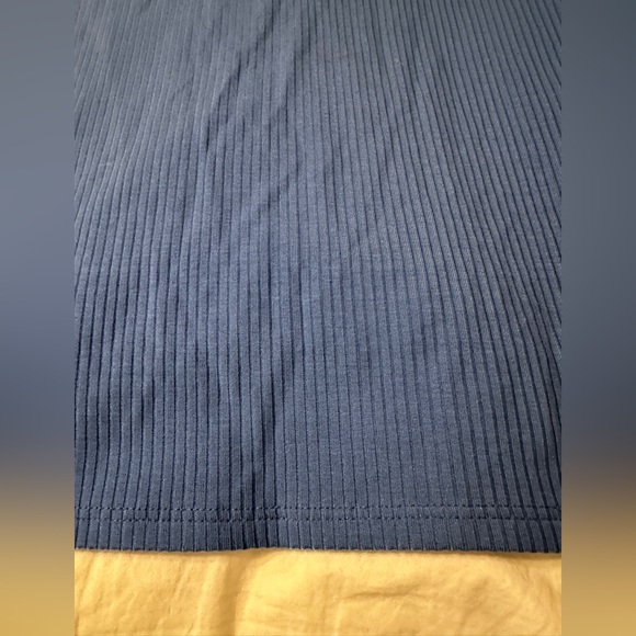 Reformation Dusk Blue Laney Knit Dress - NWT - Size L - Picture 9 of 14